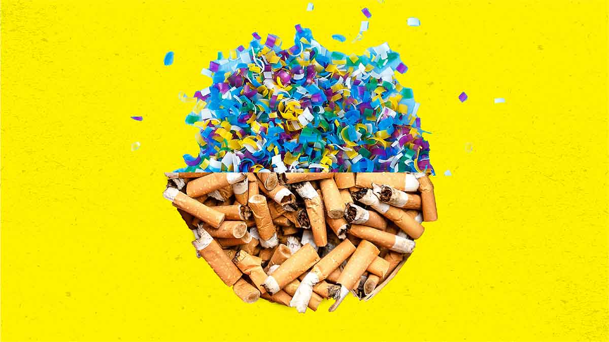 Cigarette Butts: Toxic Plastic Pollution