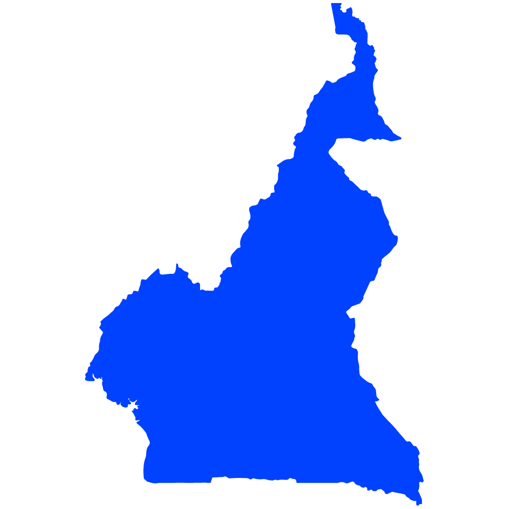 Cameroon map