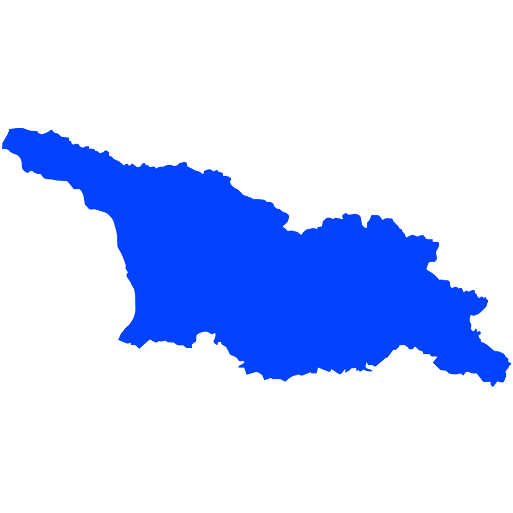 Georgia map