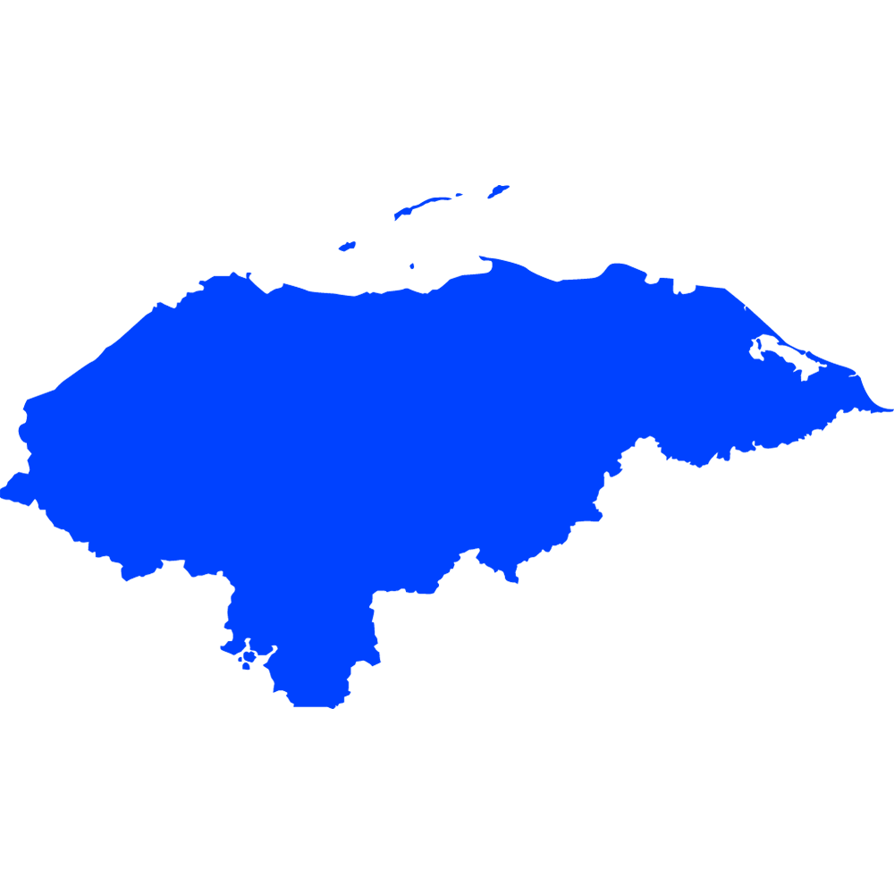 Honduras map