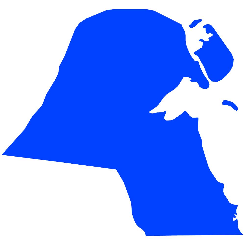 Kuwait map