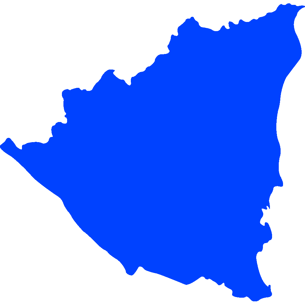 Nicaragua map