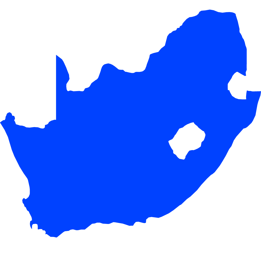 South Africa map