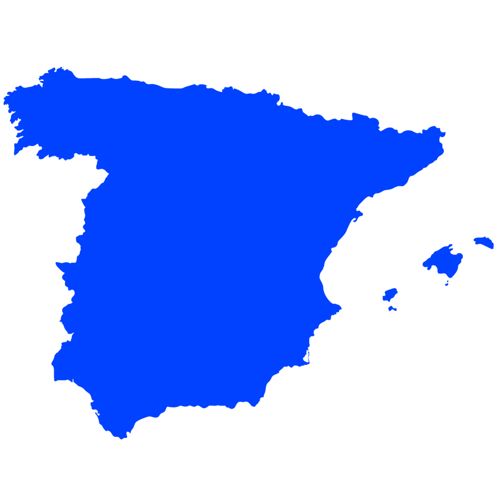 Spain map