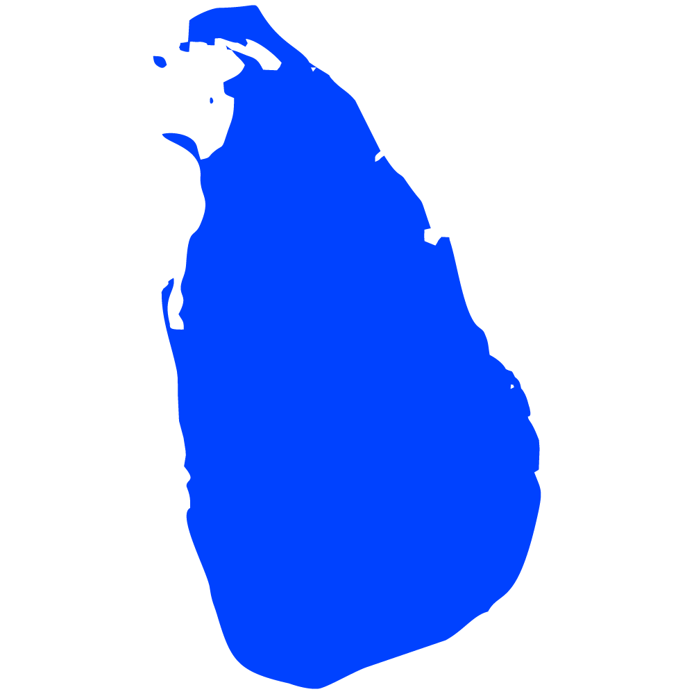 Sri Lanka map