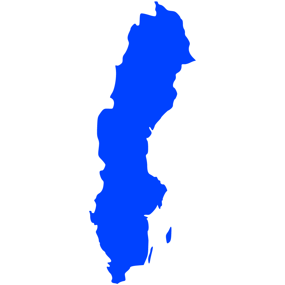Sweden map