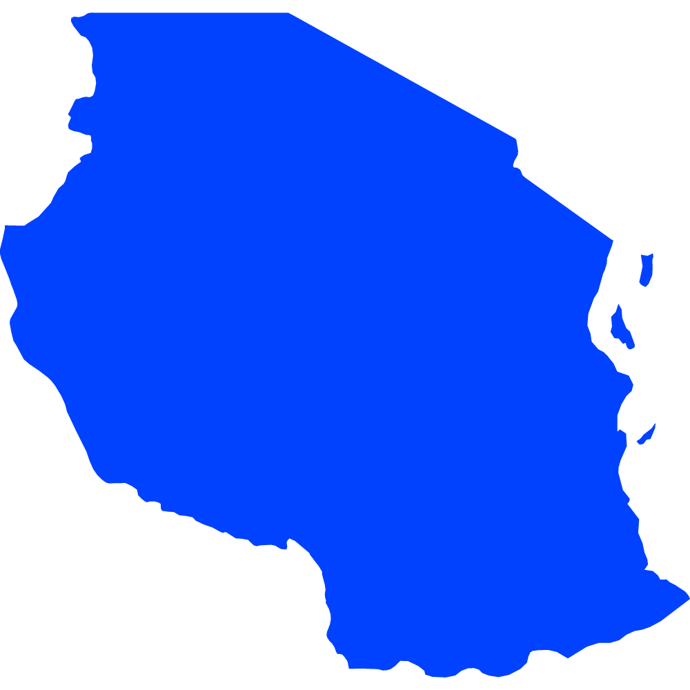 Tanzania map
