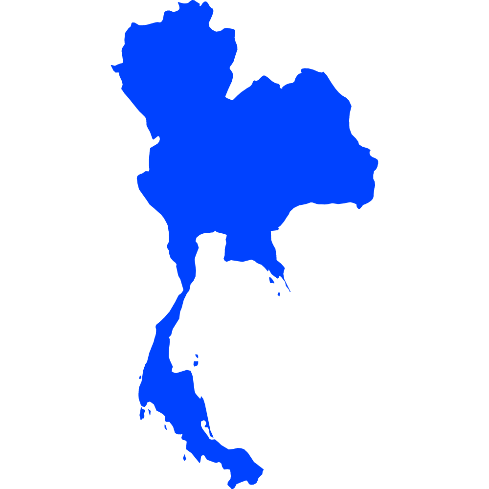 Thailand map