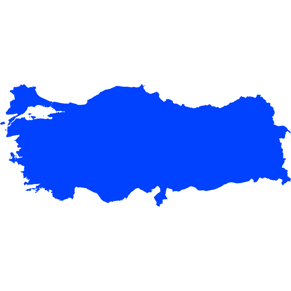Türkiye map
