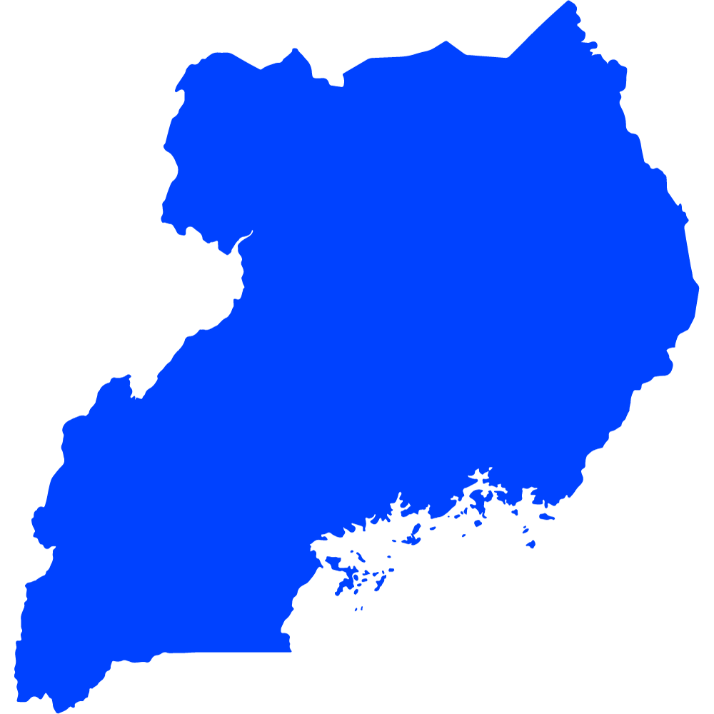 Uganda map
