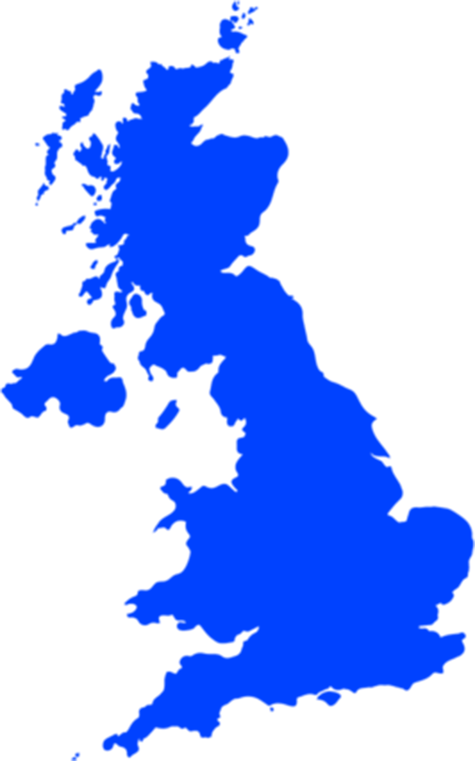 United Kingdom map