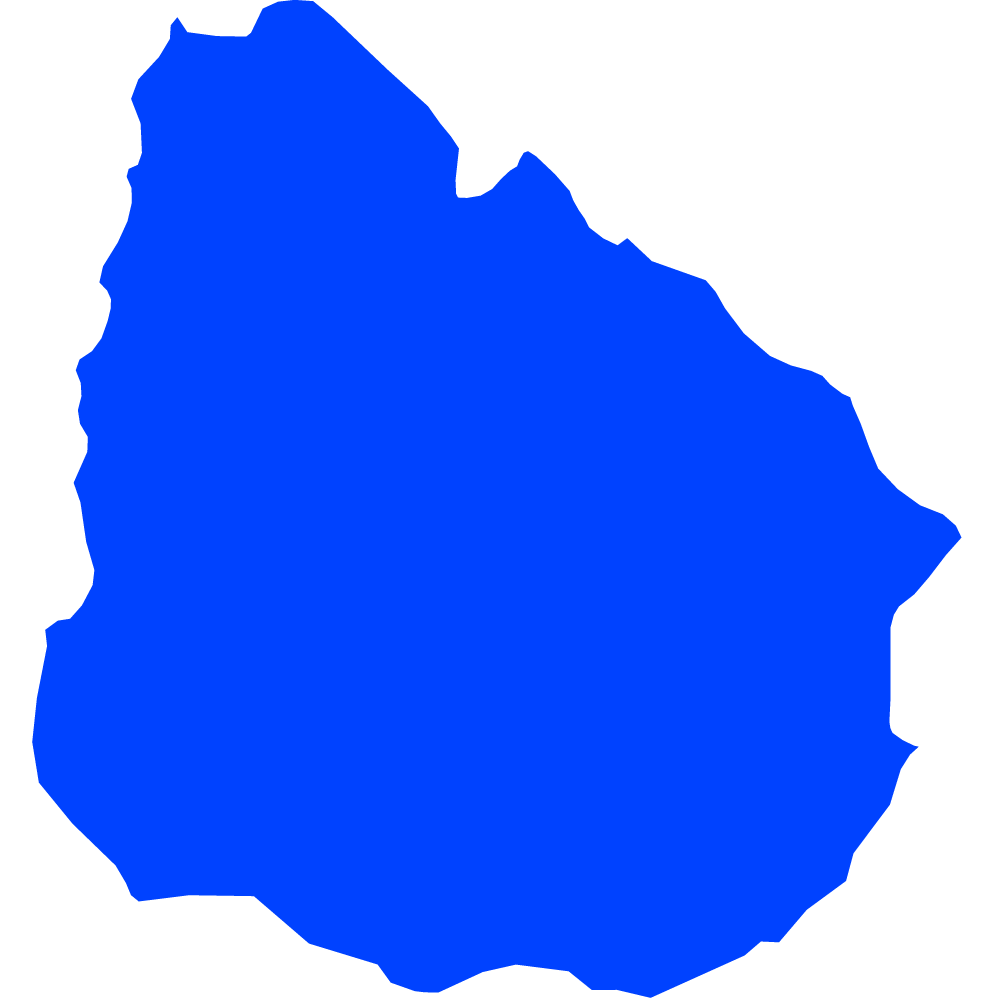 Uruguay map