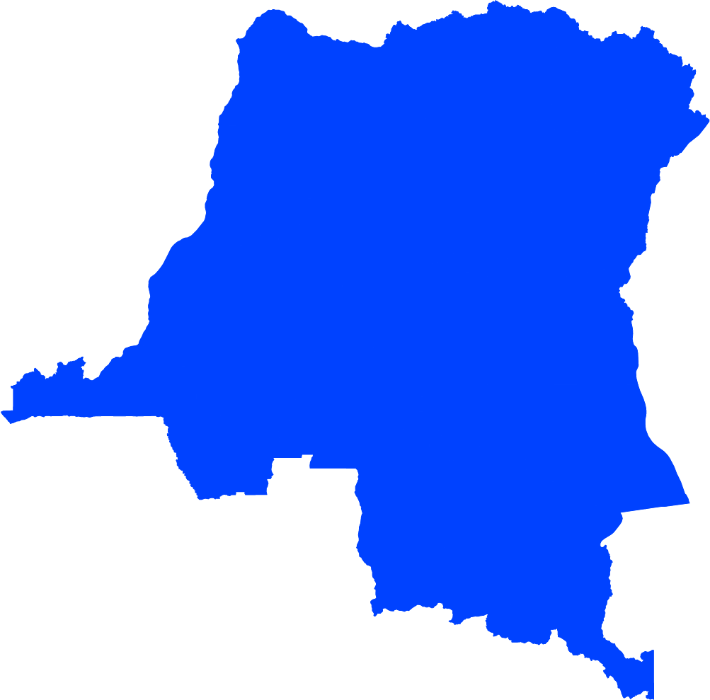 Democratic Republic of Congo map