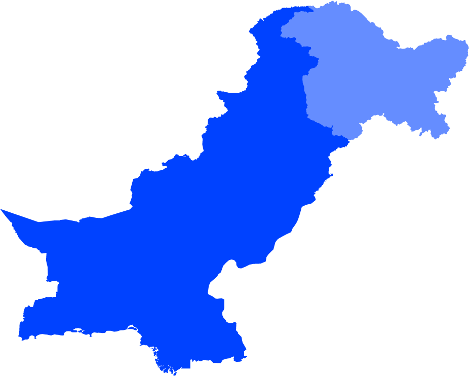 Pakistan map