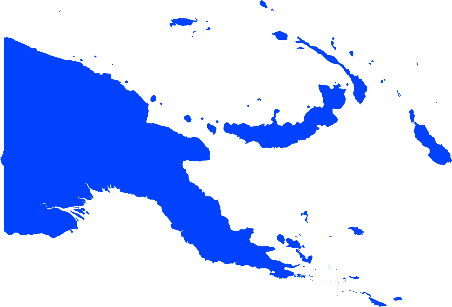 Papua New Guinea map