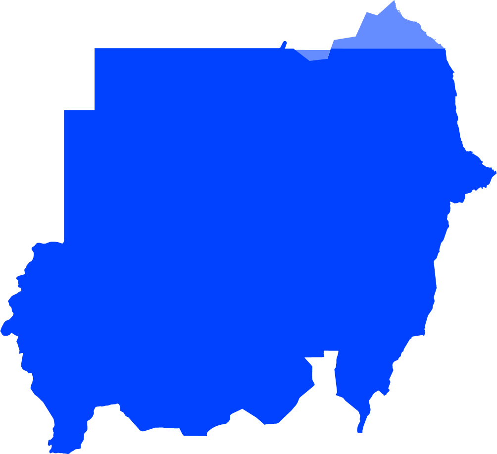 Sudan map