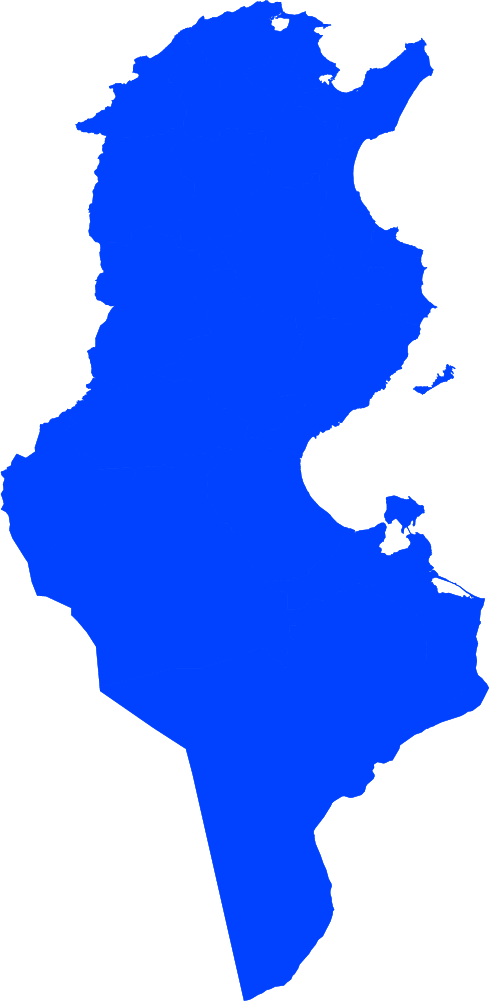 Tunisia map
